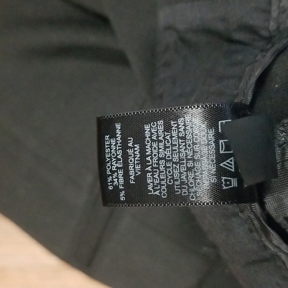 (2R) Express Columnist Office Workwear Formal Evening Classic Straight Leg Pants - Picture 5 of 12